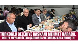 KARACA, GÖNÜLLER BİR, SOFRALAR BİR OLDU