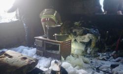 EVİ, PARALARI YANDI, KURAN ZARAR GÖRMEDİ