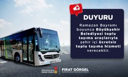 BAYRAMDA ULAŞIM ÜCRETSİZ