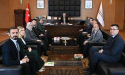 BAŞKAN GÖRGEL, KÜLTÜR HEYETİNİ AĞIRLADI