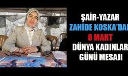 ZAHİDE KOSKA; KADINLAR, ÖZGÜRLÜĞÜN SEMBOLÜDÜR!