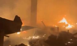 ÇIRÇIR FABRİKASIDA YANGIN