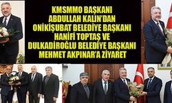 BAŞKAN KALIN’DAN BAŞKANLAR TOPTAŞ VE AKPINAR’A ZİYARET