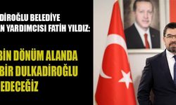 FATİH YILDIZ: YENİ ALANLAR OLUŞTURUYORUZ