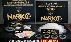 UYUŞTURUCU OPERASYONU: 4 TUTUKLAMA