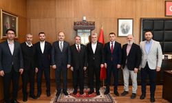 BAŞKAN GÖRGEL, CUMHURBAŞKANI BAŞDANIŞMANI KIŞLA’YI AĞIRLADI