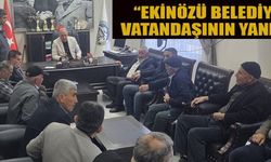 EKİNÖZÜ BELD.BAŞKANI VİCDAN: “SORUNLARI ORTAK AKILLA ÇÖZECEĞİZ”
