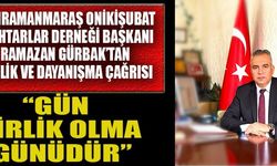 GÜRBAK: “BİZLERE DE SORUMLULUK DÜŞÜYOR”