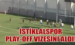 İSTİKLALSPOR PLAY-OFF’TA