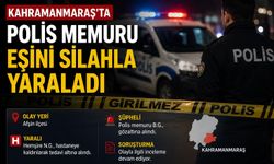 POLİS MEMURU EŞİNİ SİLAHLA YARALADI