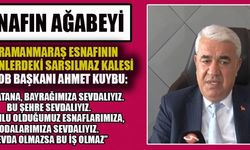BAŞKAN KUYBU: “2002’DEKİ DURUŞUMUZ NEYSE AYNI ÇİZGİDEYİZ”