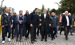 BAŞKAN GÖRGEL, KENTSEL TASARIM ALANLARINI İNCELEDİ