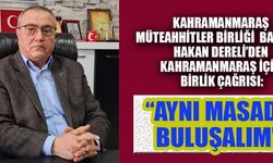 BAŞKAN HAKAN DERELİ: “DOĞRU YAPILANA YANLIŞ DENMEZ”