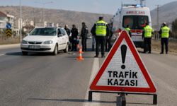 YOLUN KARŞISINA GEÇMEK İSTEDİ, CANINDAN OLDU
