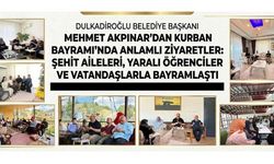 BAŞKAN AKPINAR BAYRAMDA GÖNÜLLERE DOKUNDU