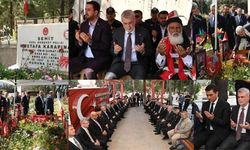 ŞEHİTLER VE HAYATINI KAYBEDEN ÖĞRENCİLER KABRİ BAŞINDA DUALARLA ANILDI