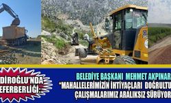 DULKADİROĞLU’NDA DURMAK YOK, ÇALIŞMA VAR!