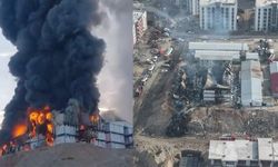 ŞANTİYE YANGINI: 1 ÖLÜ, 7 YARALI