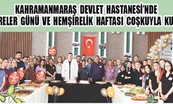 HEMŞİRELER GÜNÜ VE HAFTASI KUTLU OLSUN!