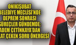 MECLİS ÜYESİ ÇETİNKAYA’DAN DİKKAT ÇEKEN SORU ÖNERGESİ