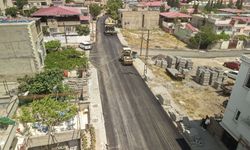 HAYDARBEY CADDESİ’NDE ASFALT MESAİSİ