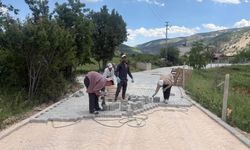 ÇAĞLAYANCERİT KIRSALINA BÜYÜKŞEHİRDEN KİLİT PARKE