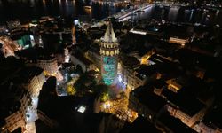 “EDEBİYAT” IŞIĞI GALATA KULESİ’NE YANSIDI