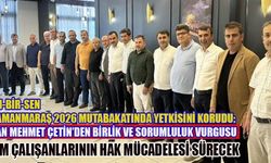 BAŞKAN ÇETİN: “YETKİ BİR AYRICALIK DEĞİL, ÇOK BÜYÜK SORUMLULUKTUR”
