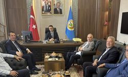 BAŞKANLAR NARLI VE BULUNTU’DAN ORMAN BÖLGE MÜDÜRÜ CABAROĞLU’NA ZİYARET