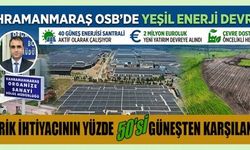 KAVLAKLI OSB'DE YEŞİL ENERJİ DEVRİMİ