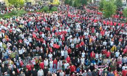 MİLLİ HEYECAN DEV EKRANDA YAŞANDI