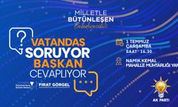 VATANDAŞLAR SORUYOR BAŞKAN GÖRGEL CEVAPLIYOR