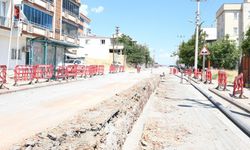 ŞEREF EROĞLU CADDESİ’NDE ALTYAPI YATIRIMLARI