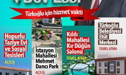 TÜRKOĞLU’NDA SÜREKLİ AÇILIŞ VE TEMEL ATMA TÖRENİ VAR