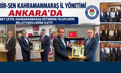 BAŞKAN MEHMET ÇETİN: EĞİTİMİN SORUNLARINI VE TALEPLERİNİ İLETTİK