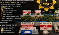 UYUŞTURUCU OPERASYONLARI: 8 TUTUKLAMA