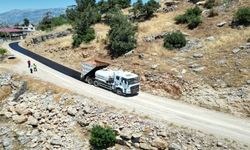 KARAGÖL-ÇOBANLI BAĞLANTI YOLUNDA SATHİ KAPLAMA