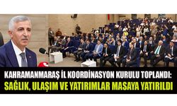İL KOORDİNASYON KURULU TOPLANTISI YAPILDI