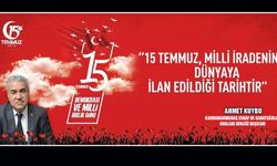 KMESOB BAŞKANI KUYBU: 15 TEMMUZ, MİLLİ İRADENİN VE BİRLİK RUHUNUN ZAFERİDİR