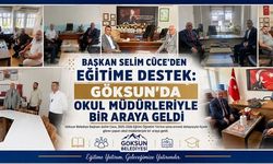 BAŞKAN SELİM CÜCE: EĞİTİM CAMİAMIZIN HER ZAMAN YANINDAYIZ