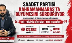 İL BAŞKAN ÖZTÜRK: MİLLETİMİZİN GÜVENİNE LAYIK OLACAĞIZ