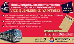 ENGELLİ VE ENGELLİ REFAKATÇİ SERBEST KARTLARINDA VİZE YENİLEME DÖNEMİ BAŞLADI