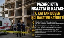 İNŞAATTA İŞ KAZASI, 1 ÖLÜ