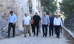 TARİHİ KALEDE ÇALIŞMALAR TAMAMLANIYOR
