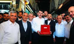 BAŞKAN KÖFTE, ÇARŞININ ANAHTARINI BAKAN KURUM’A TAKDİM ETTİ