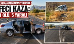 FECİ KAZA: 1 ÖLÜ, 5 YARALI