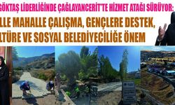 ÇAĞLAYANCERİT’TE GÖKTAŞ FARKI: YOLLAR YENİLENİYOR, ALTYAPI GÜÇLENİYOR