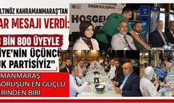 ALTINÖZ: TÜRKİYE'NİN 3. BÜYÜK PARTİSİYİZ, HEDEFİMİZ TEK BAŞINA İKTİDAR