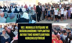 BAŞKAN AKPINAR, AKYAR TOKİ SAKİNLERİYLE…
