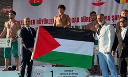 AFŞİN’DEN KEÇİÖREN’DEKİ ER MEYDANINA FİLİSTİN MESAJI